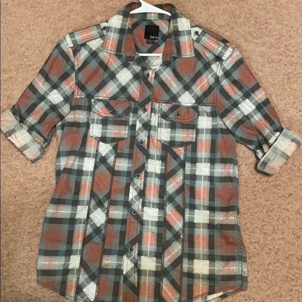 Bar III long sleeve button down.